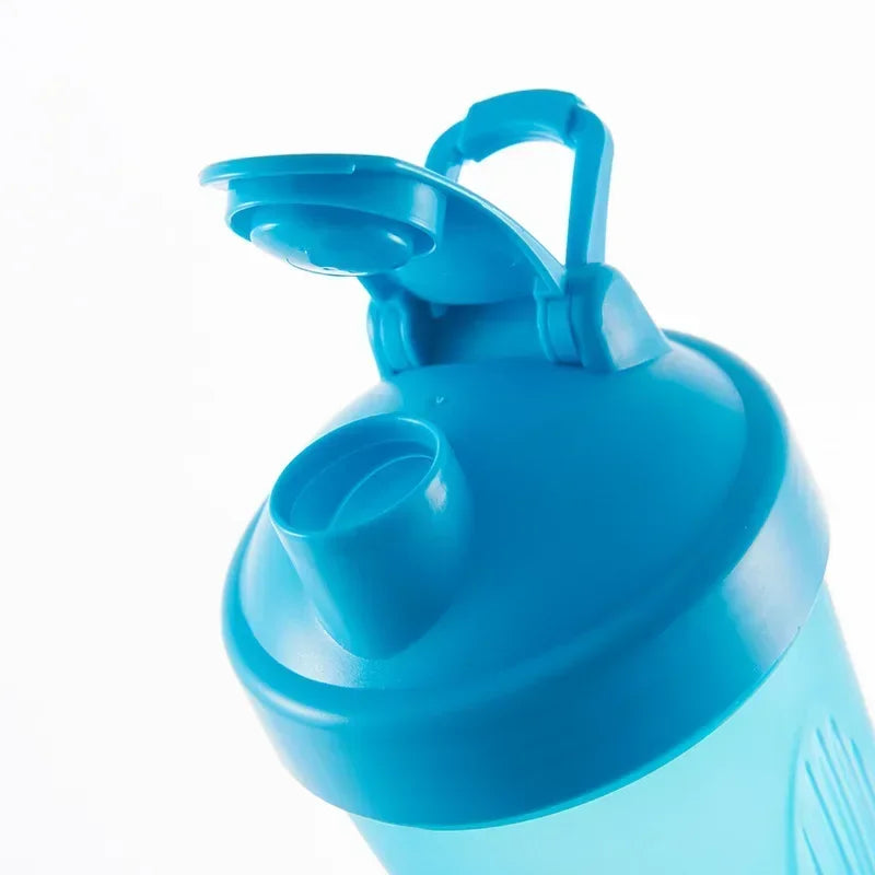 Sport Shaker Bottle 400ML Whey Protein Powder Mixing Bottle Sport Fitness Gym Shaker Outdoor Portable Plastic Drink Bottle