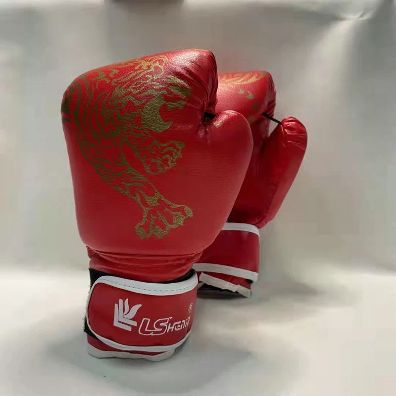 Thickened Adult Boxing Gloves Sanda Professional Competition Muay for Training Sandbag Fighting Taekwondo