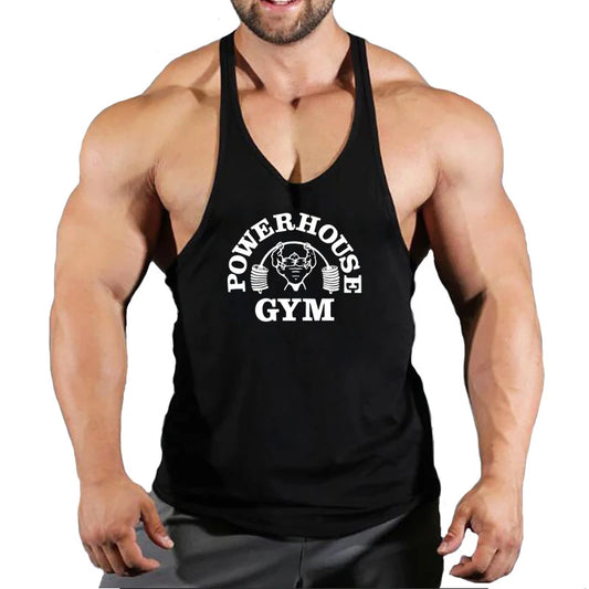 Fitness Clothing Gym T-shirts Suspenders Man Gym Top Men Sleeveless Sweatshirt Men's Clothes Stringer Vests Bodybuilding Shirt