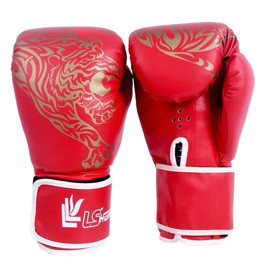 Thickened Adult Boxing Gloves Sanda Professional Competition Muay for Training Sandbag Fighting Taekwondo