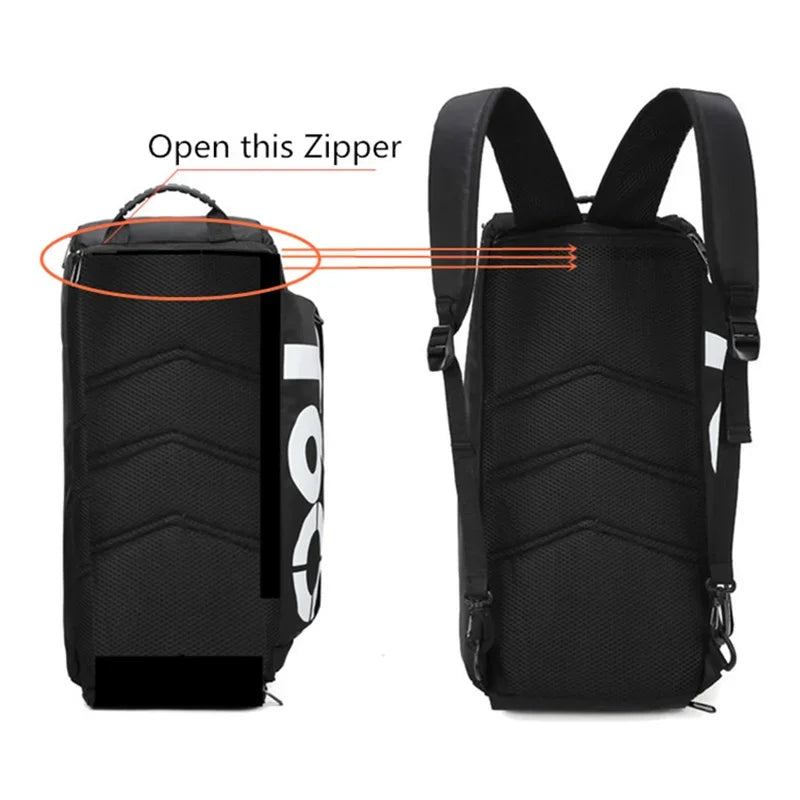 Men Women Outdoor Sport Bags T60 Waterproof Luggage/travel Bag/ Gym Sport Backpack Multifunctional Sports Bag Green Duffle Bags